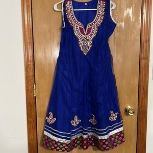 Blue and Pink Outfit